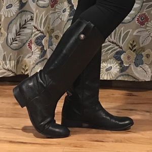 Frye Melissa Button Extended Calf Boots